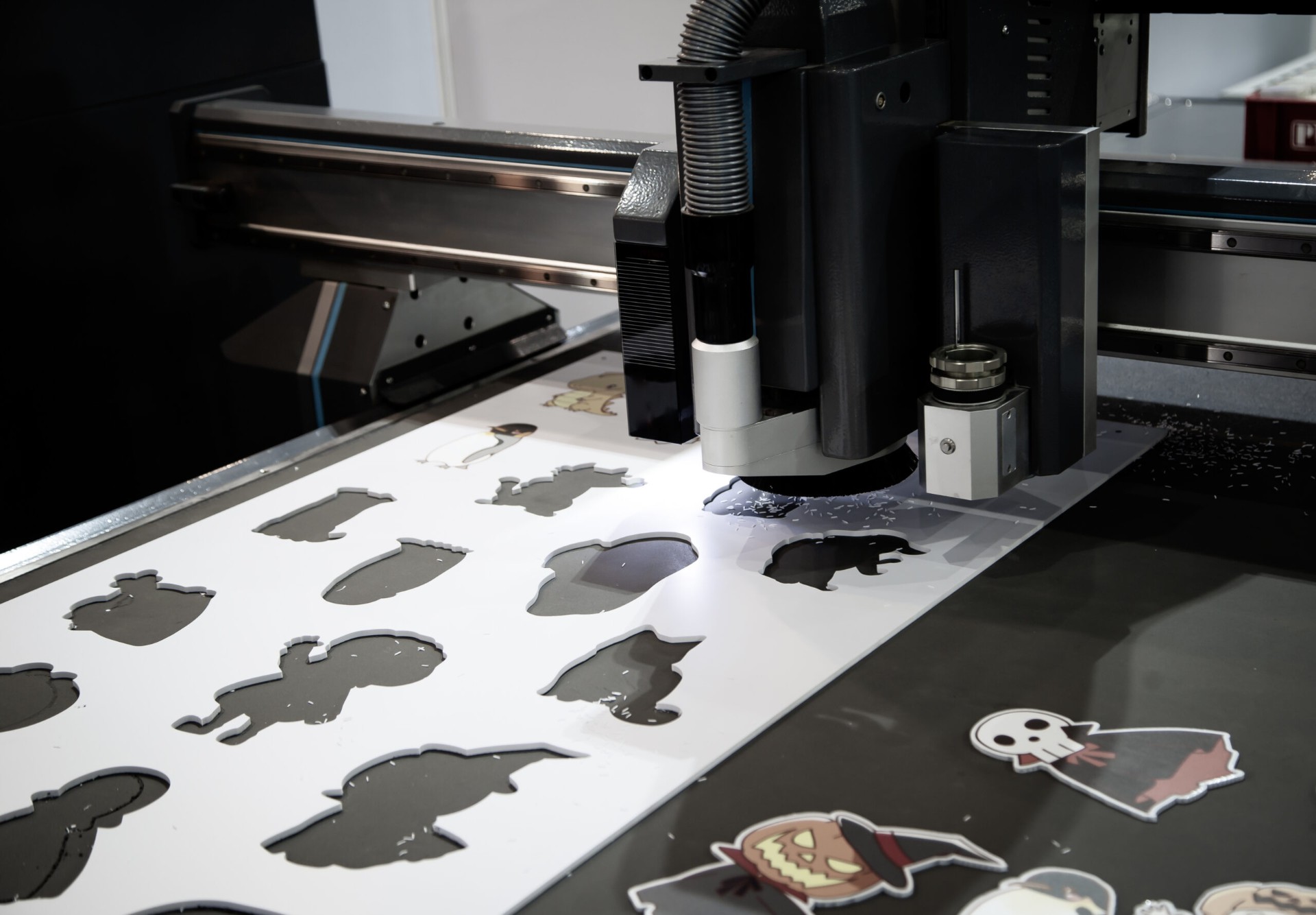 CNC cutting custom character shapes