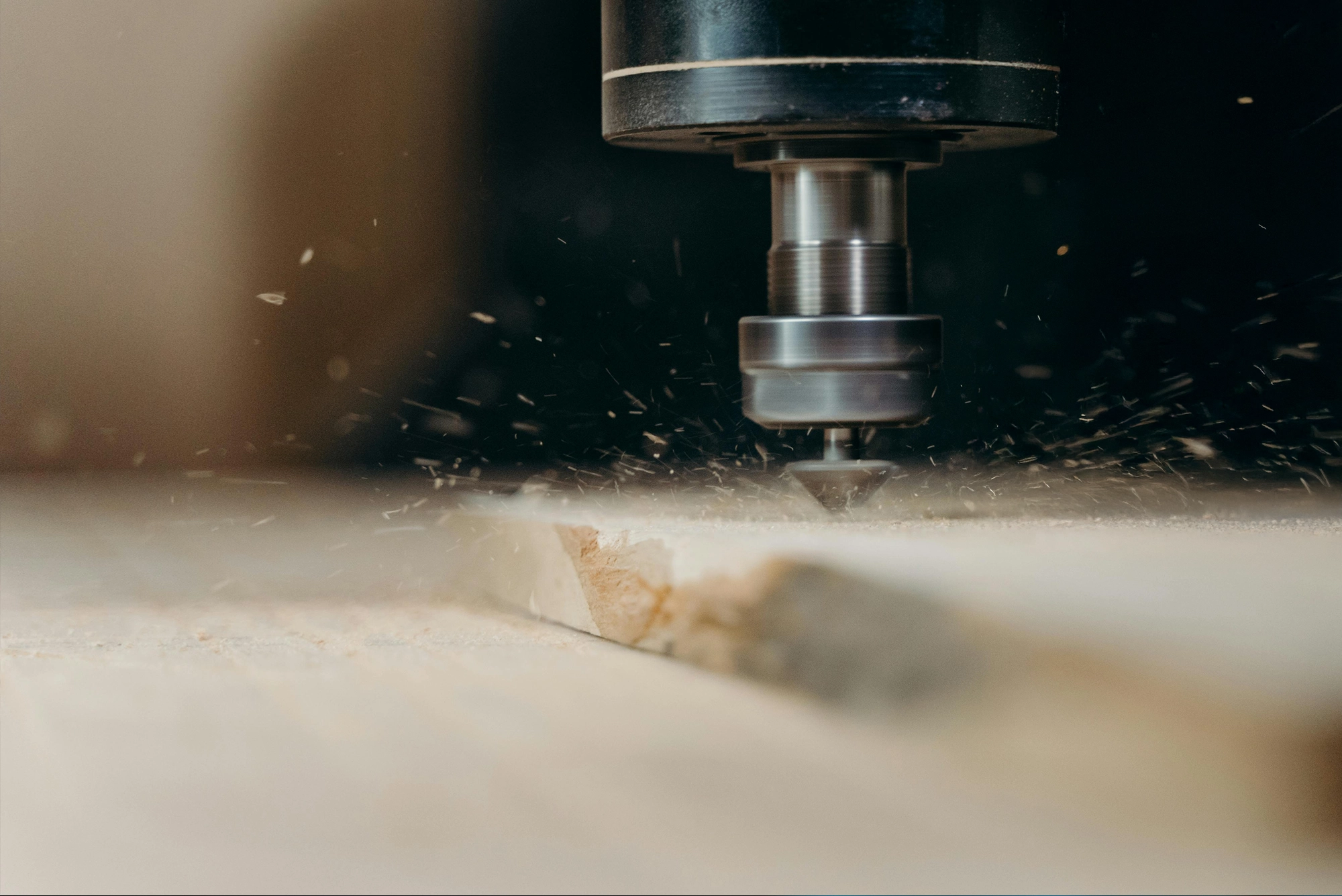 CNC machine routing oversized panels