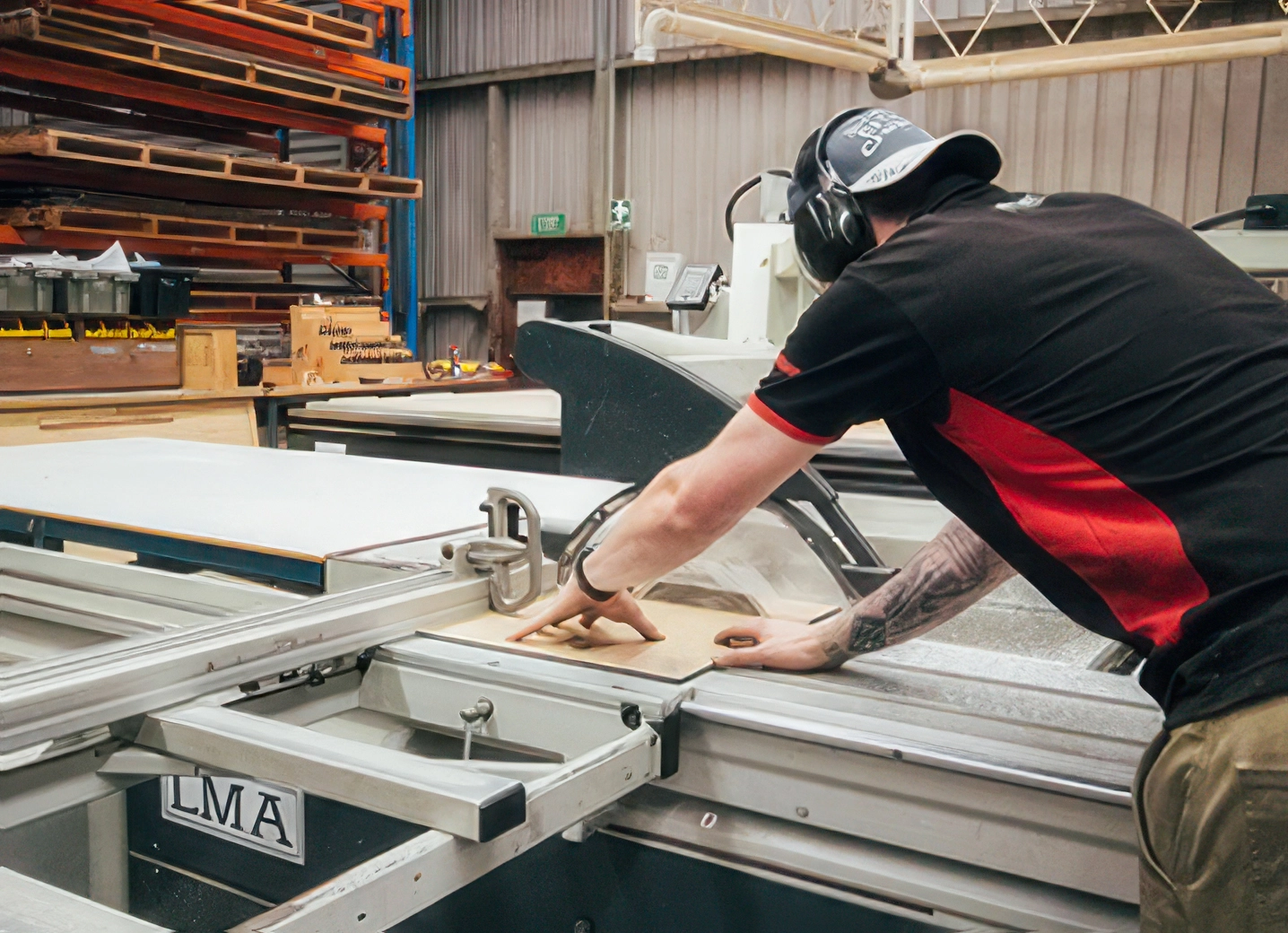 Profile Plastics workshop — CNC machining in action